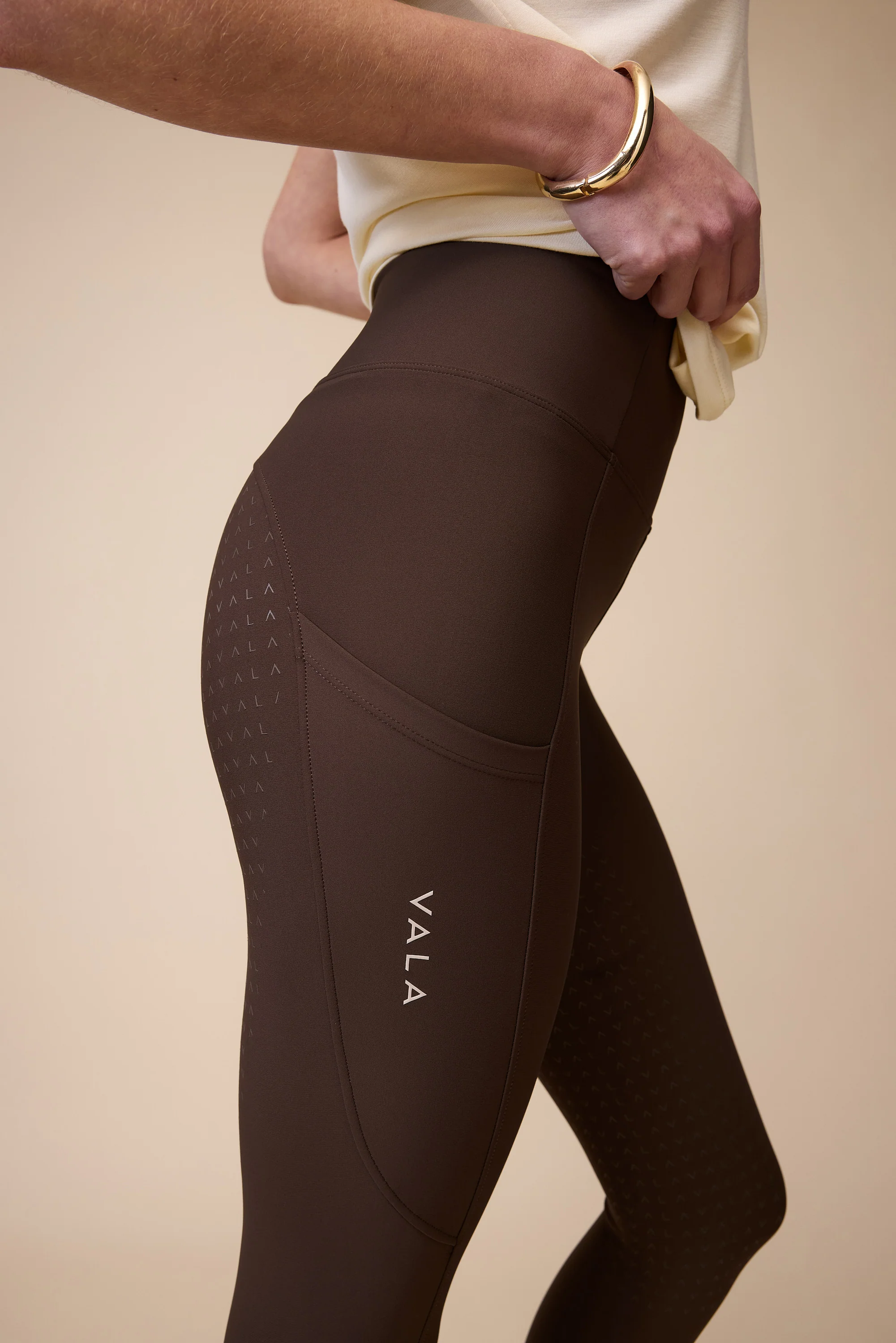 Active Everyday Riding Leggings - Cocoa - Image 6