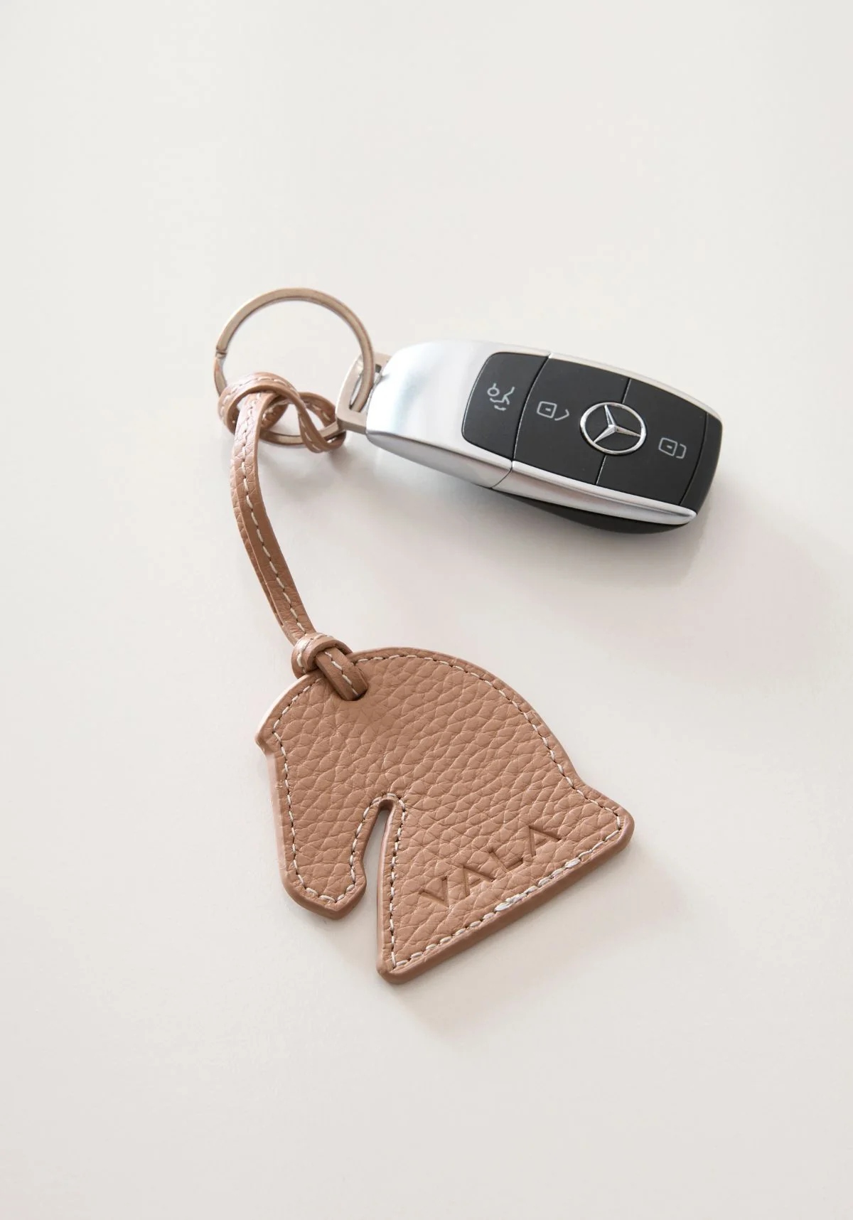 Leather Cheval Key Charm - Image 3