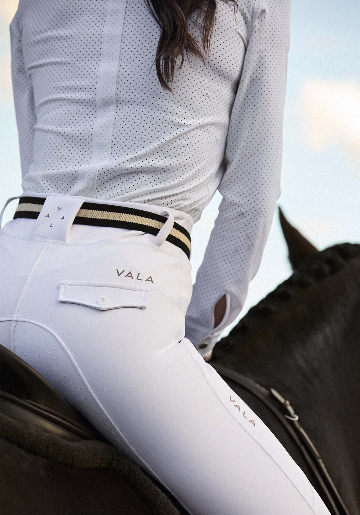 Mesh Show Shirt L/S - White - Image 4