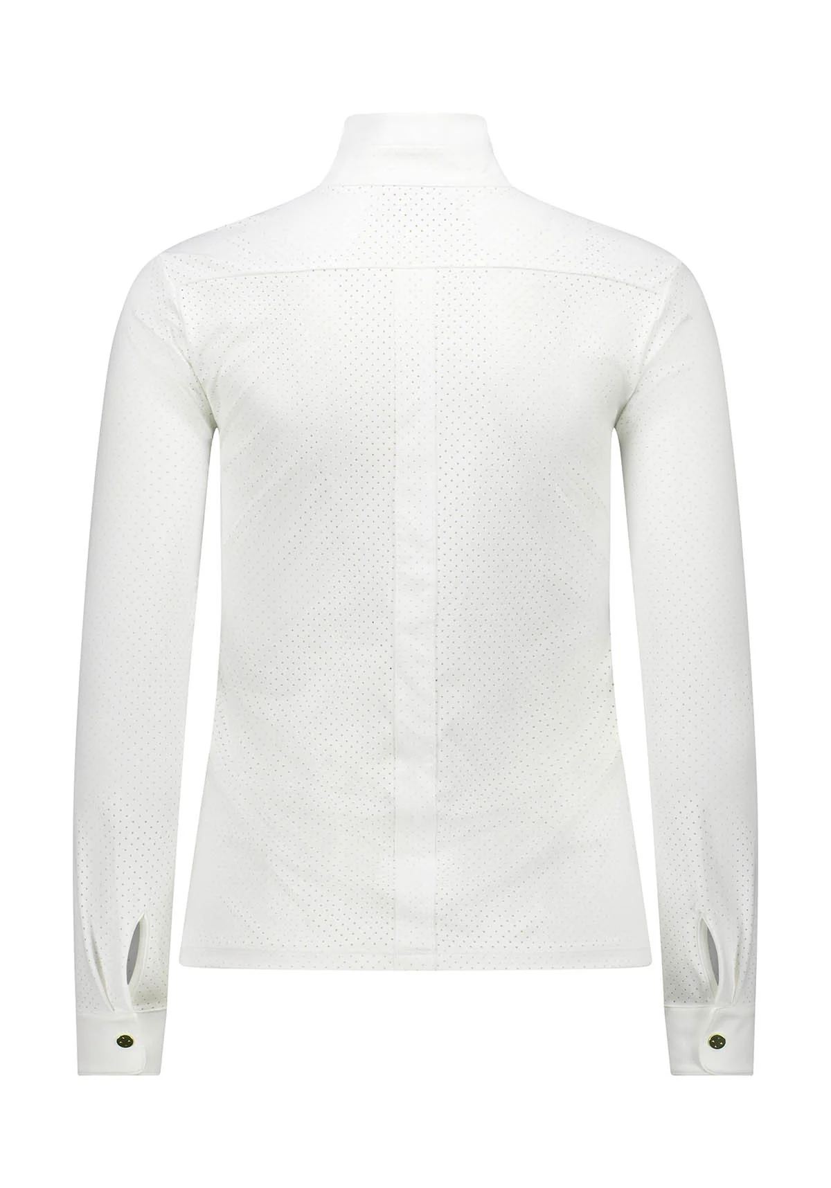Mesh Show Shirt L/S - White - Image 6