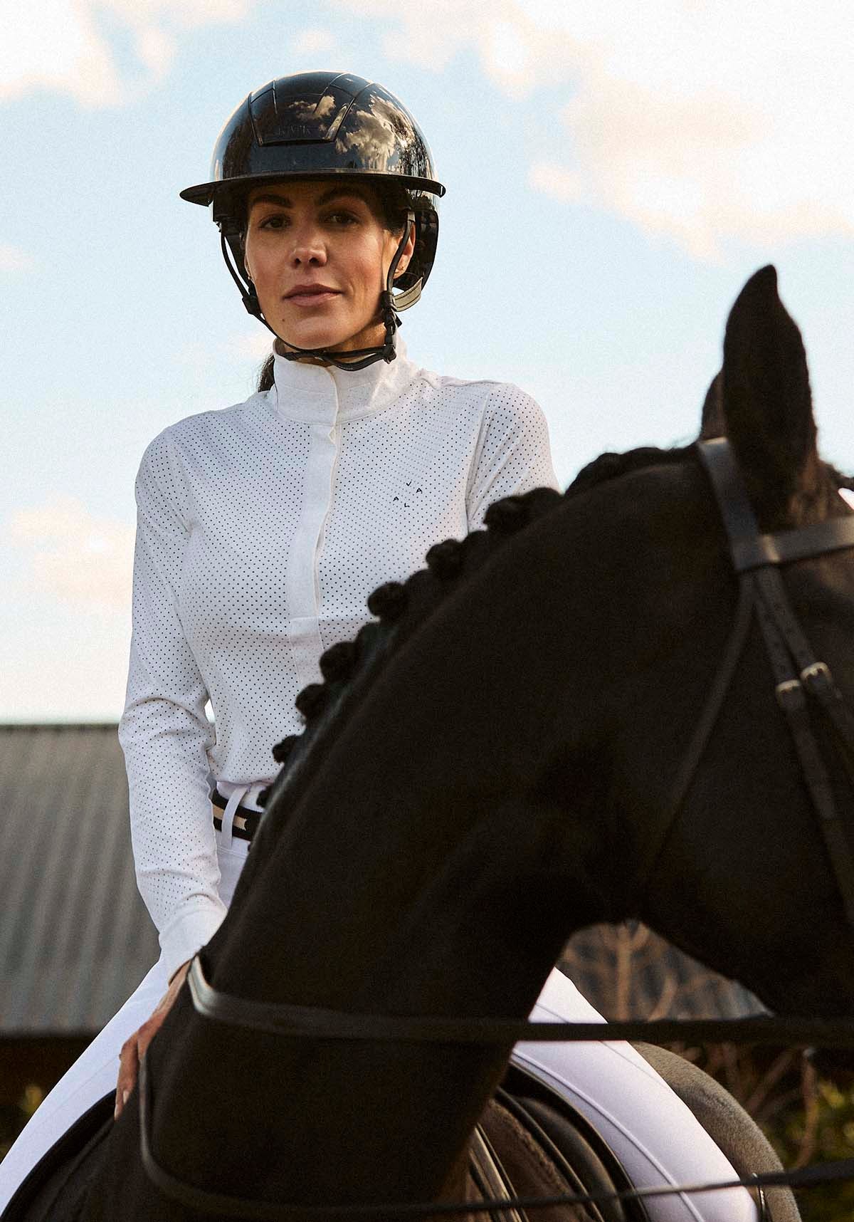 Mesh Show Shirt L/S - White - Image 9