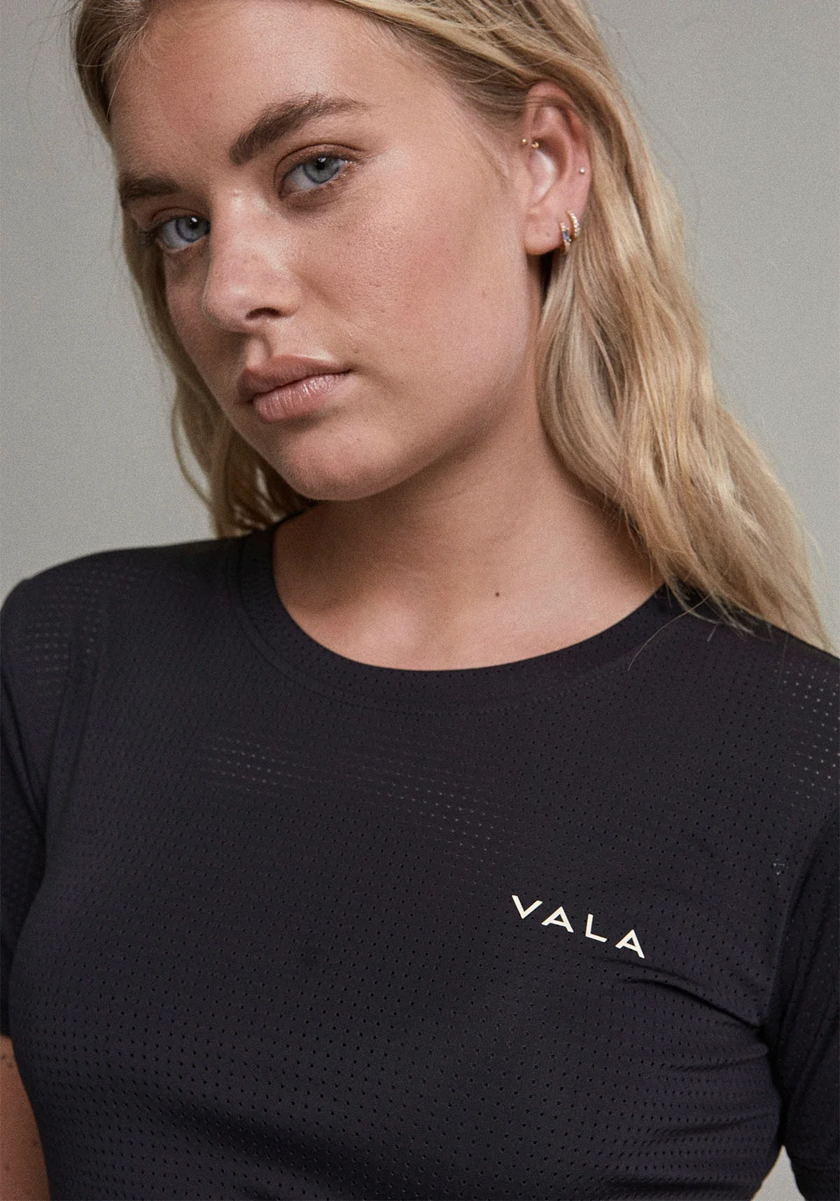 Mesh Tee - Black - Image 3