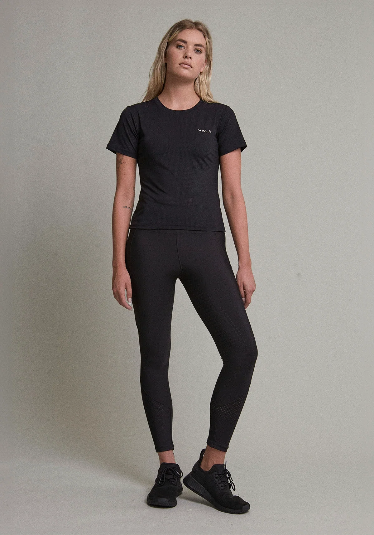 Mesh Tee - Black - Image 5