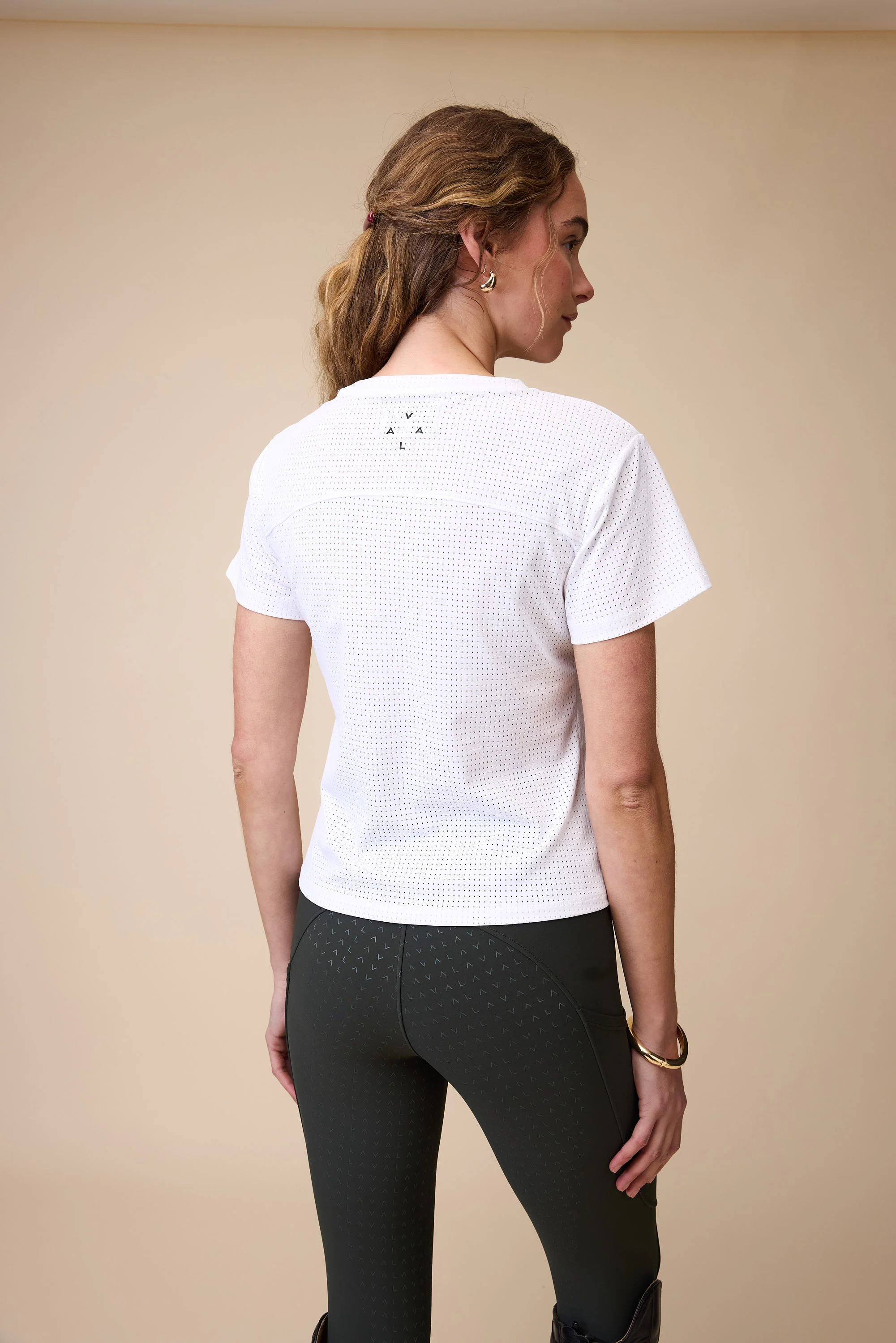 Mesh Tee - White - Image 3