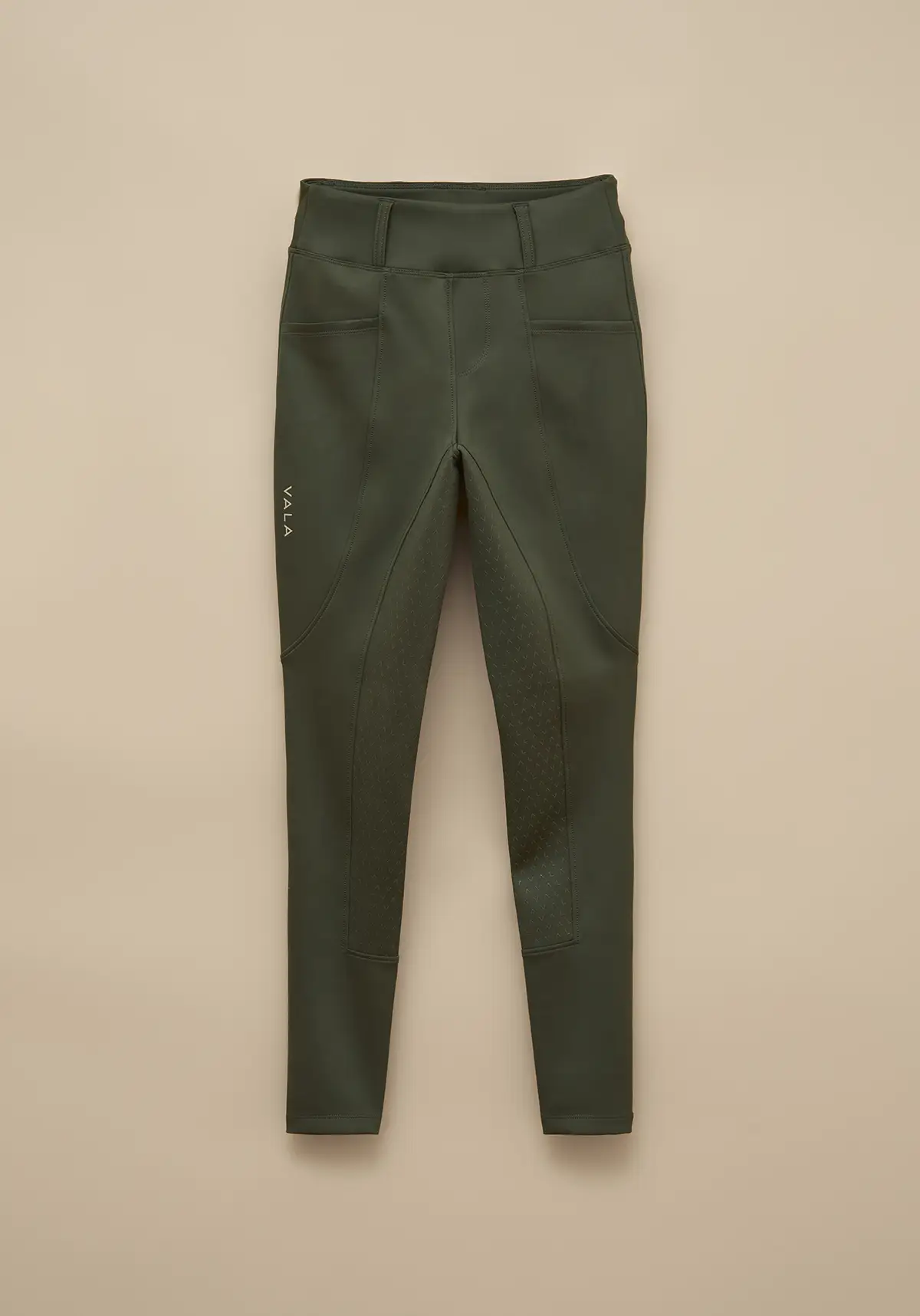 Sculpt And Smooth Riding Breeches - Olive - Image 9