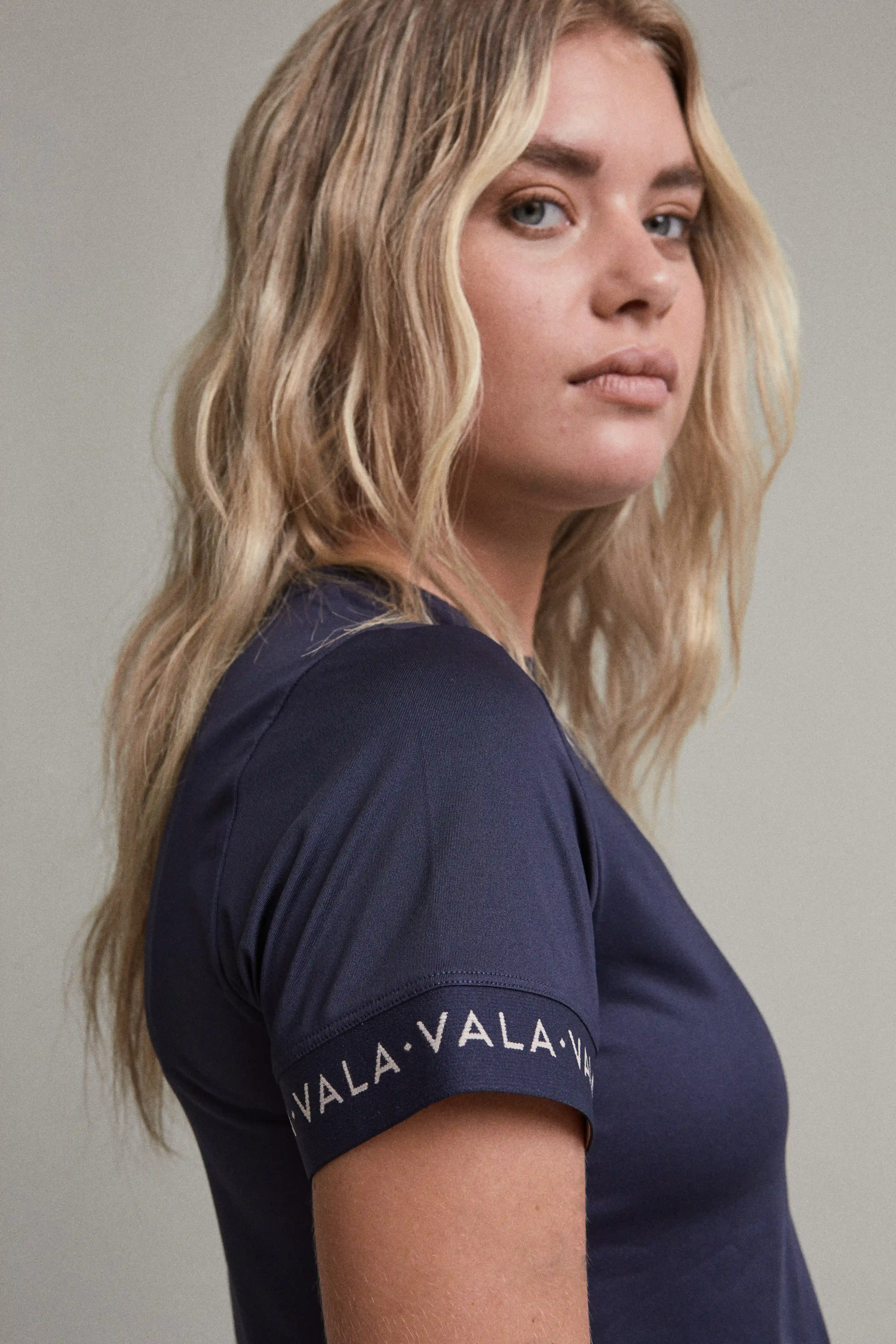 VALA Training Tee - Navy - Image 4